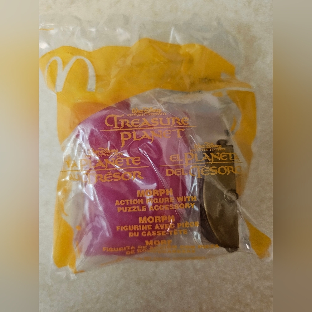 2002 McDonalds TREASURE PLANET Morph happy meal toy #5 Disney Sealed